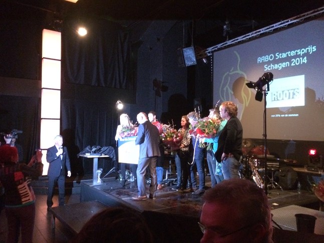 RABO Startersprijs 2014 ging naar ROOTS te Callantsoog