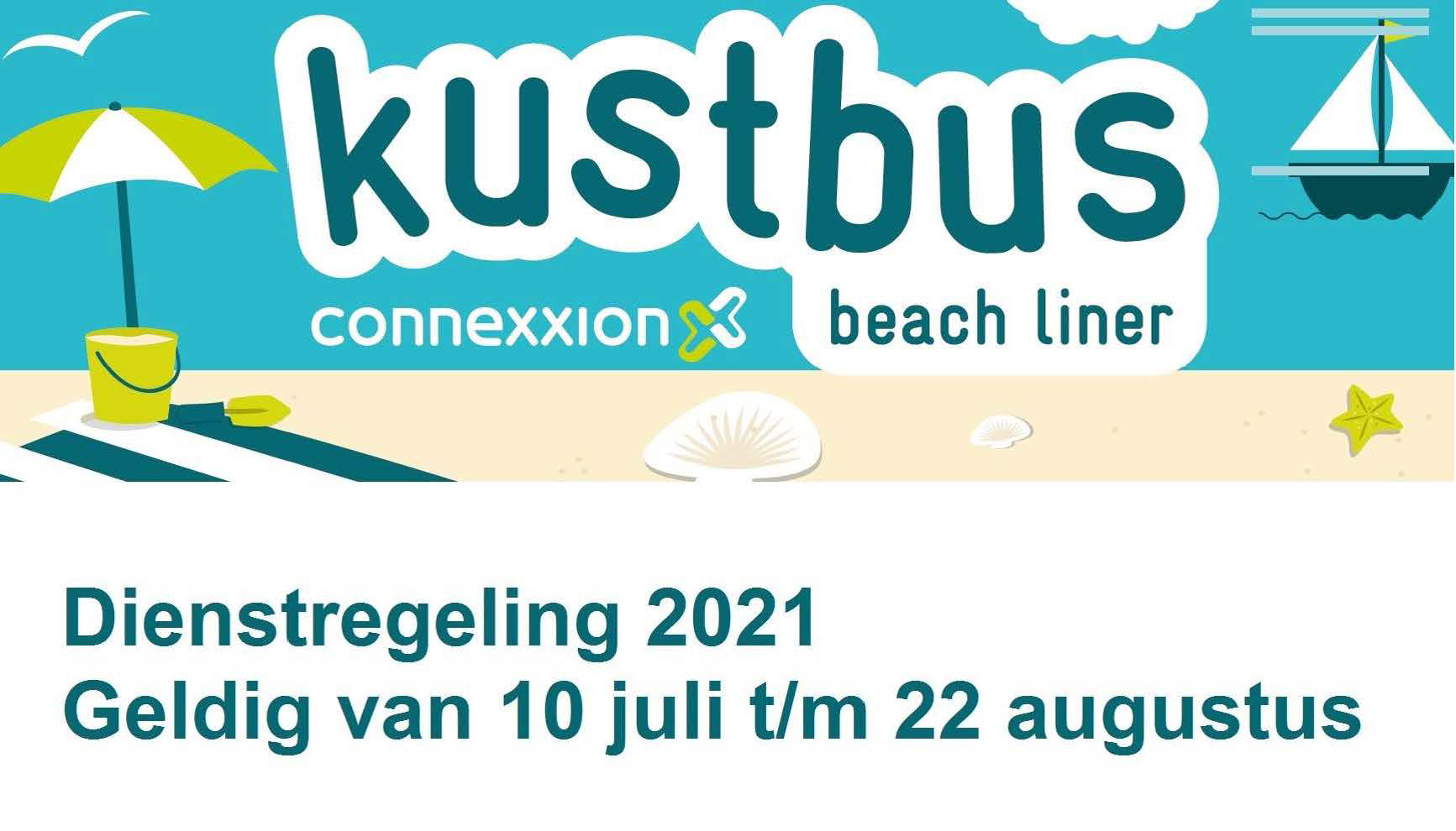 Lijnfolder Kustbus 2021 is er!
