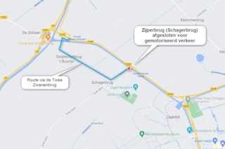Zijperbrug afsluiting-
