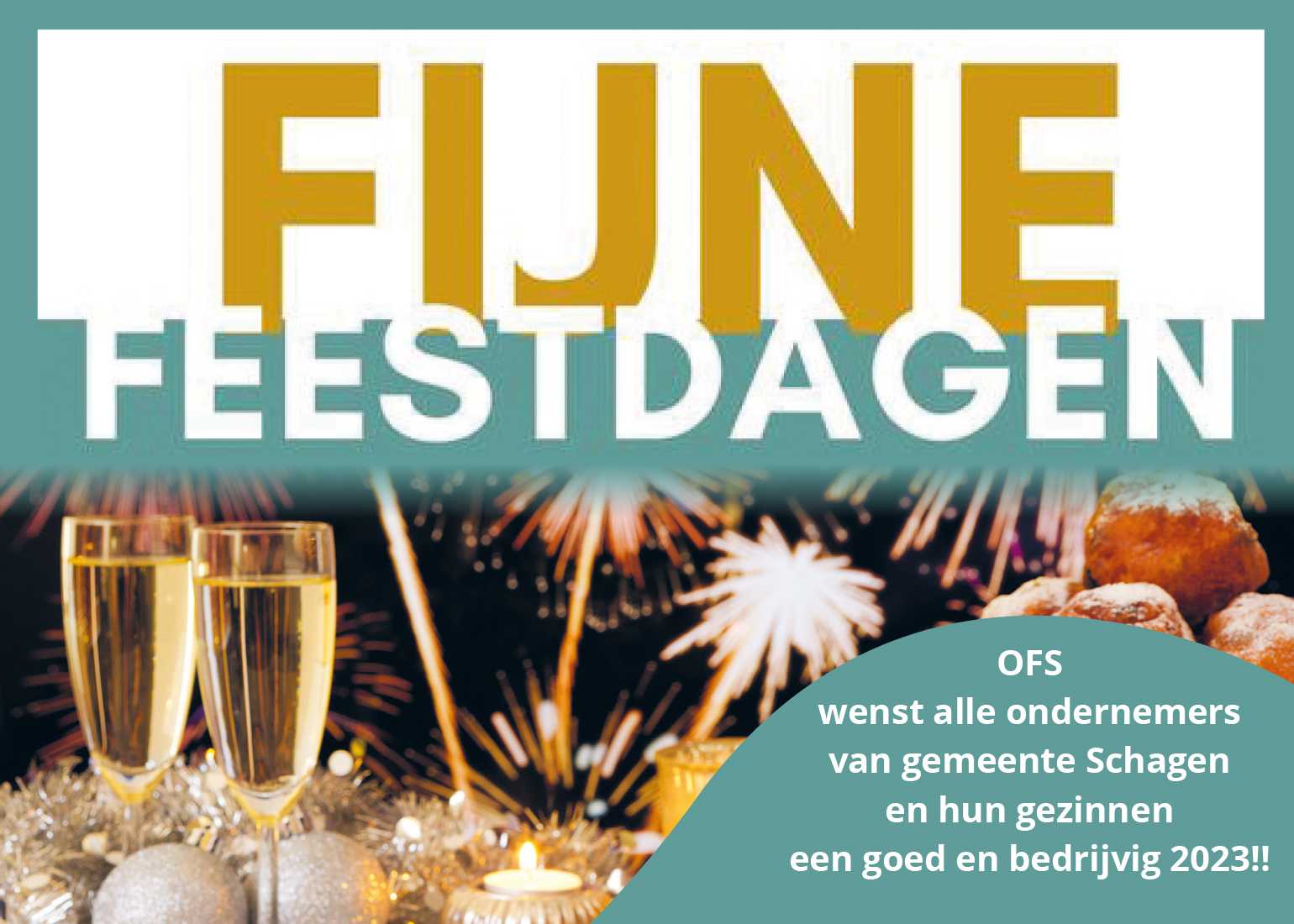 OFS wenst alle ondernemers gemeente Schagen fijne feestdagen!