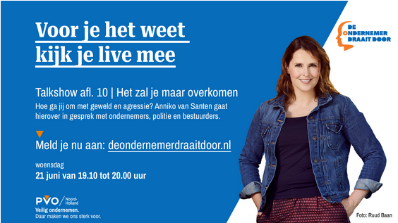 Voor je het weet, kijk je live naar de 10e De Ondernemer Draait Door