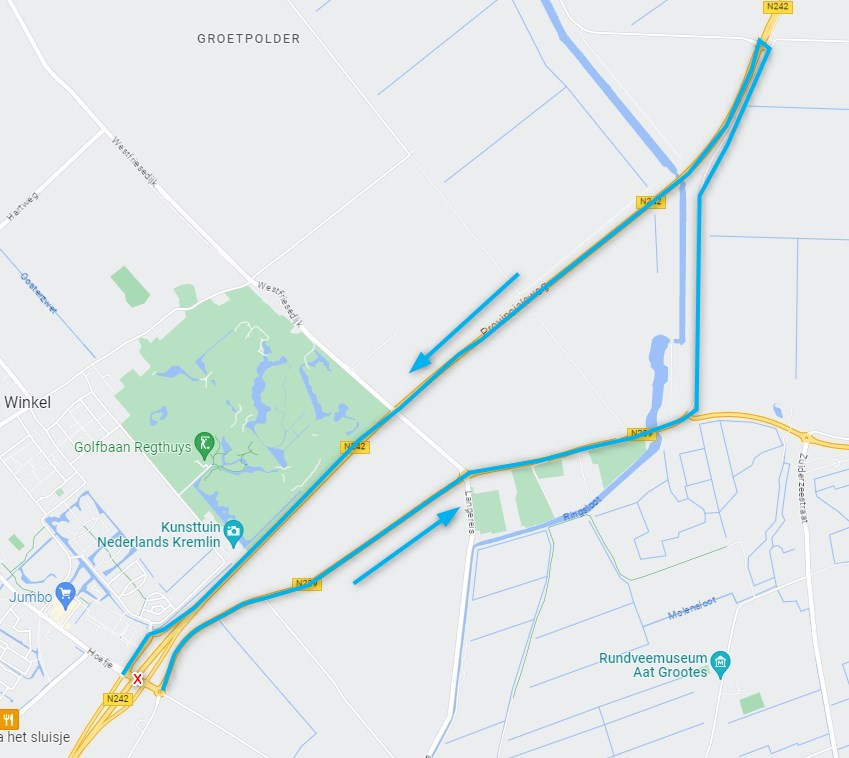 Reparatiewerkzaamheden brugdeel op N239 nabij Nieuwe Niedorp – gemeente Hollands Kroon