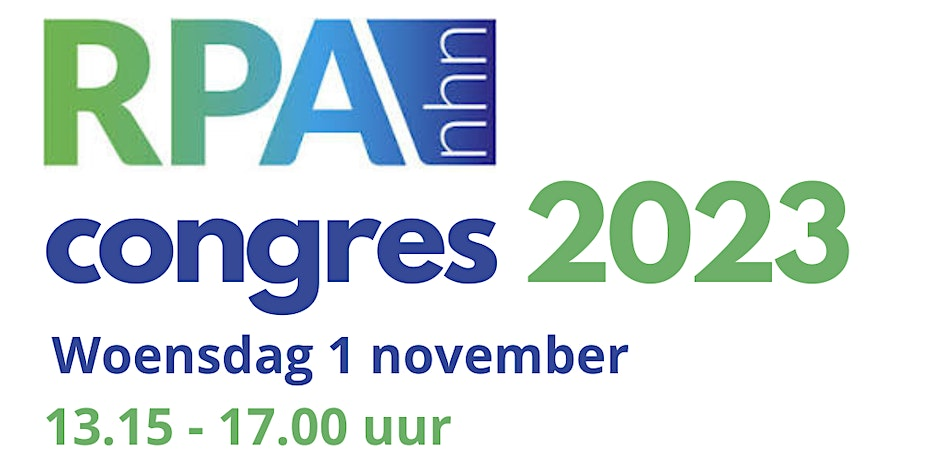 Uitnodiging RPAnhn Congres in Theater de Kampanje