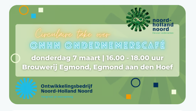 Ontmoet, leer en verbind met collega-ondernemers tijdens ONHN ondernemerscafé