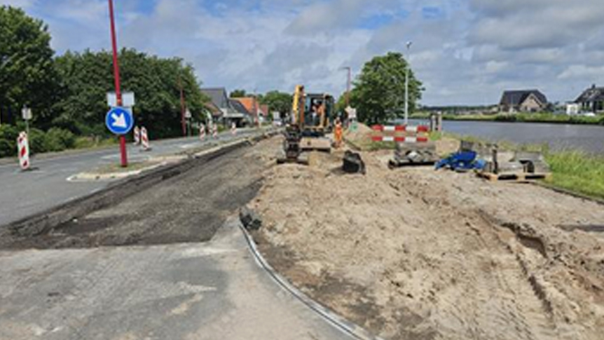 Extra asfaltwerkzaamheden Burgervlotbrug / Rijksweg N9