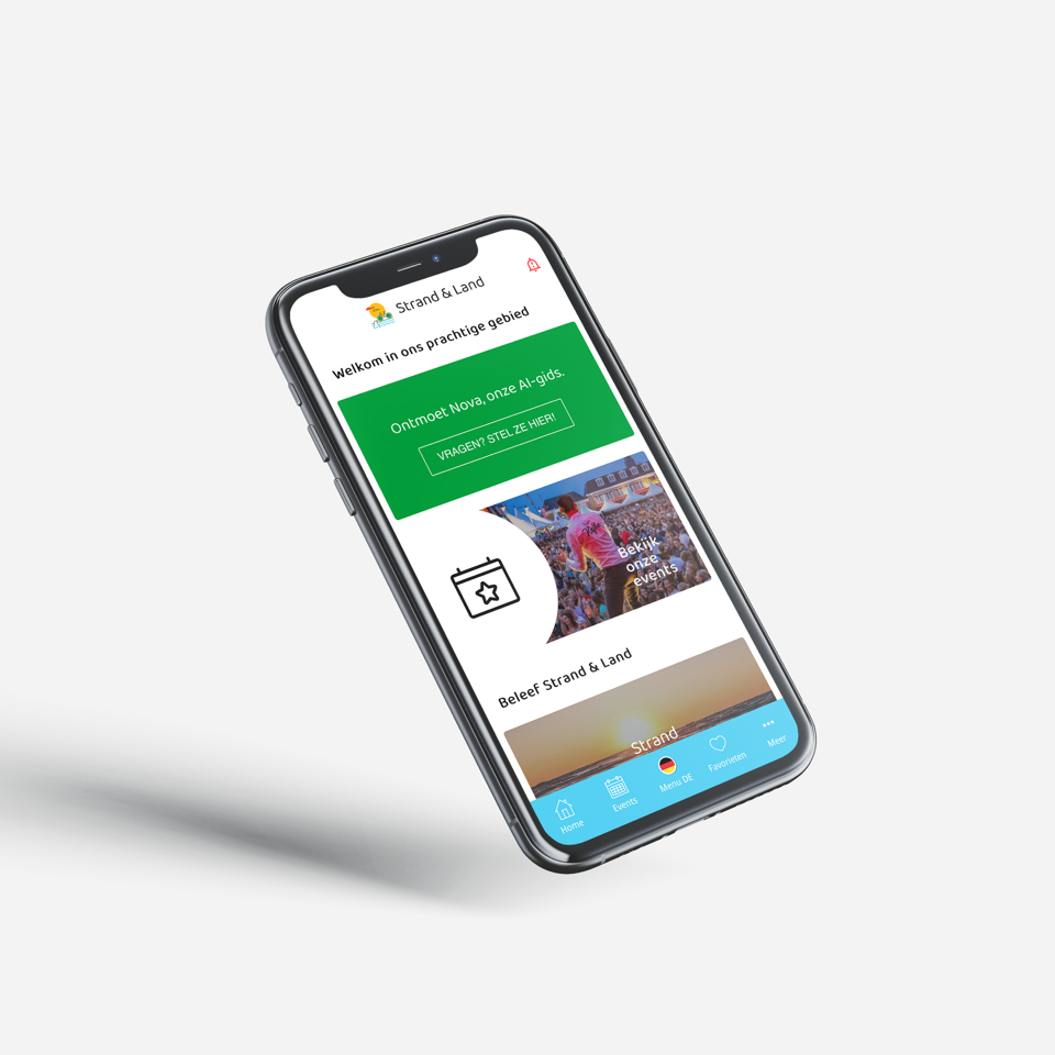 Strand & Land app nog sneller, handiger en slimmer! 