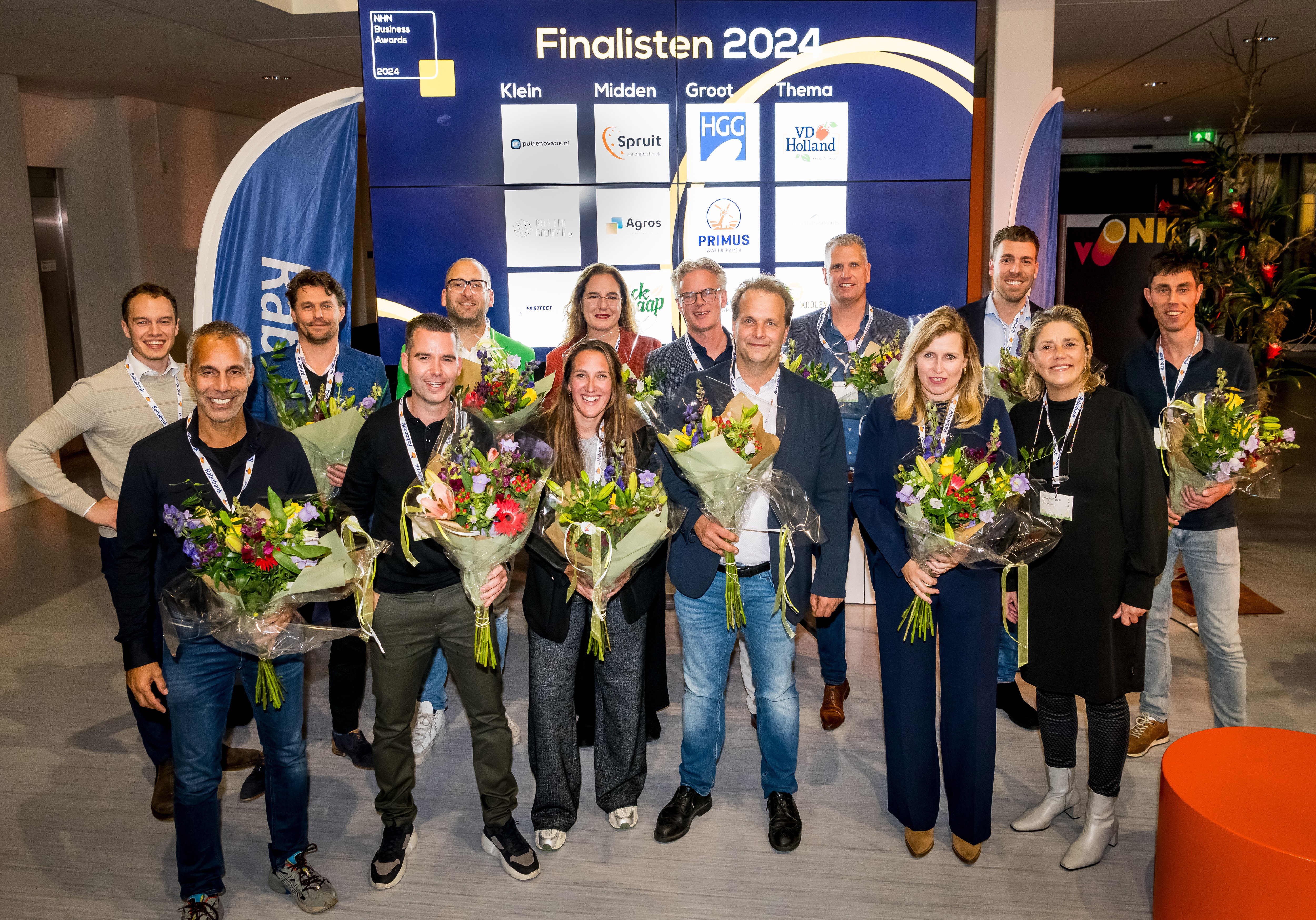 De finalisten van de NHN Business Awards 2024