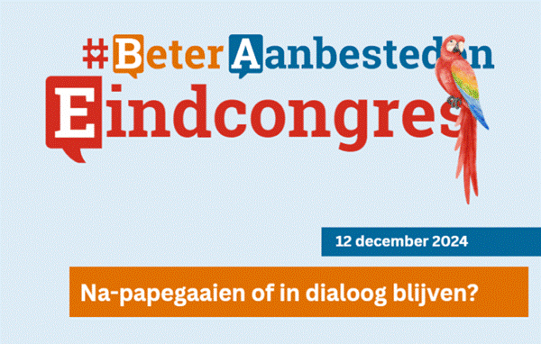 Uitnodiging Eindcongres Beter Aanbesteden 12 december 2024 Burgers' Zoo in Arnhem