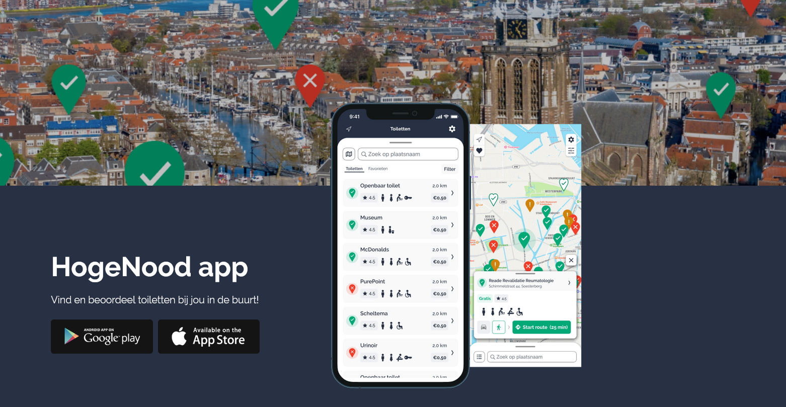 Te kort aan openbare toiletten in gemeente Schagen
