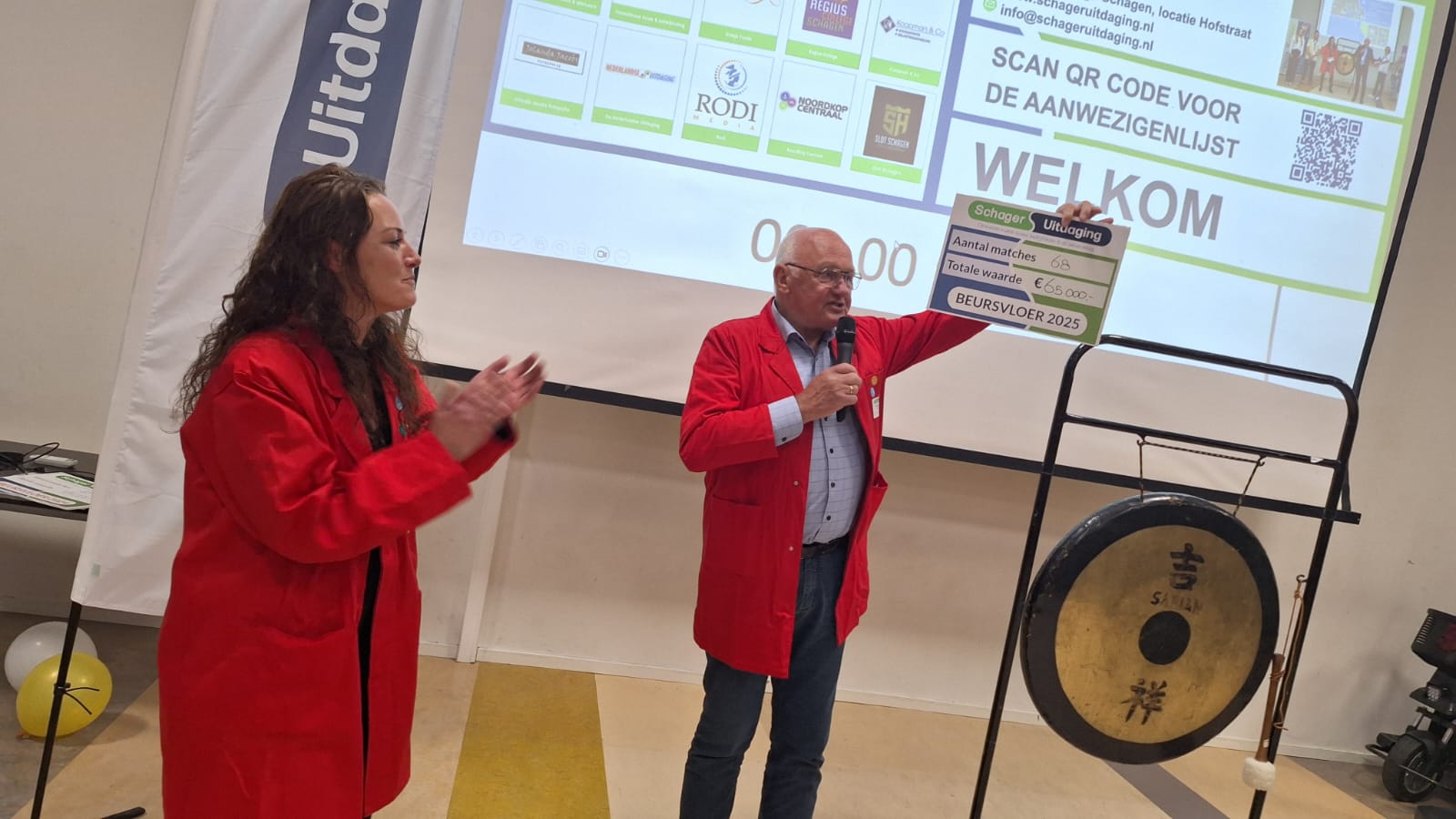 Recordbedrag van maar liefst € 65.000,- gematched tijdens 7de Beursvloer Schager Uitdaging