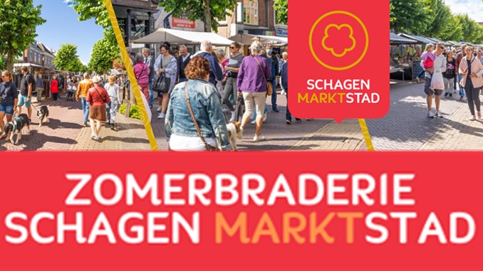 Schagen marktstad braderie-