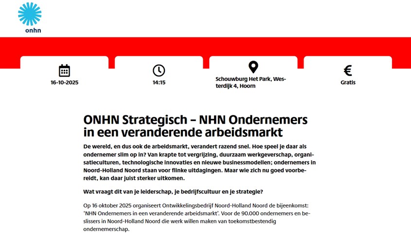 Onhn.nl - bijeenkomst 16 oktober
