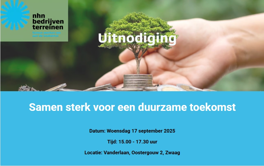 UITNODIGING - Samen sterk voor een duurzame toekomst