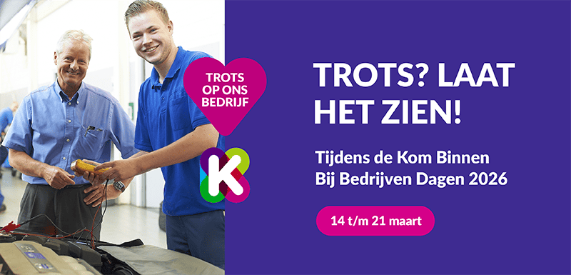 Aanmelden bedrijven Kom Binnen Bij Bedrijven Dagen 2026