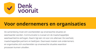 Voor ondernemers en organisaties Denk vooruit